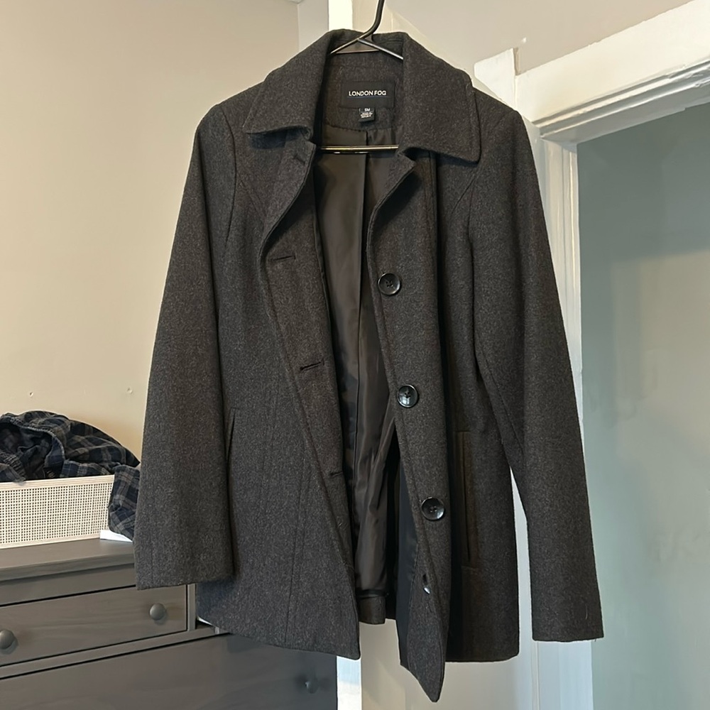EUC Size Small London Fog wool coat